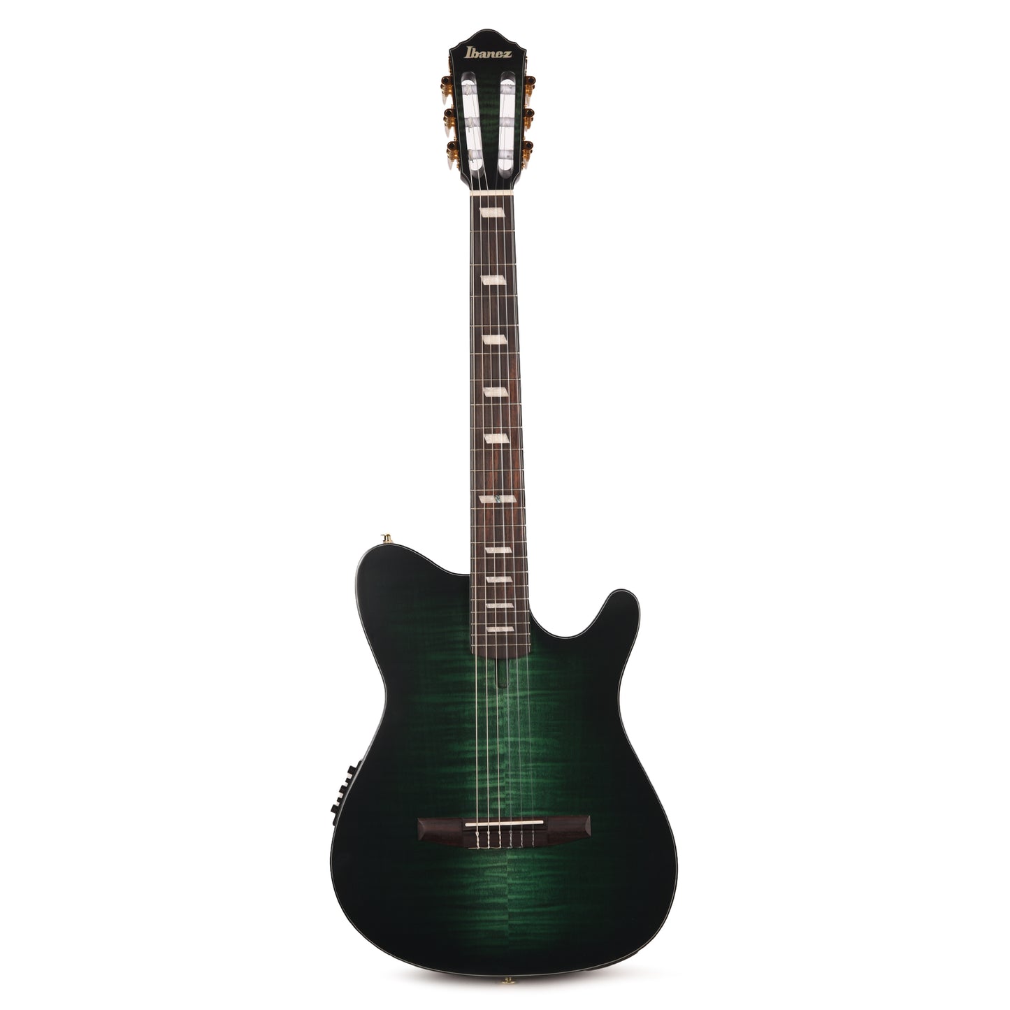 Ibanez FRH20FMNDGL Acoustic Electric Guitar Dark Emerald Burst Low Gloss Acoustic Guitars / Classical