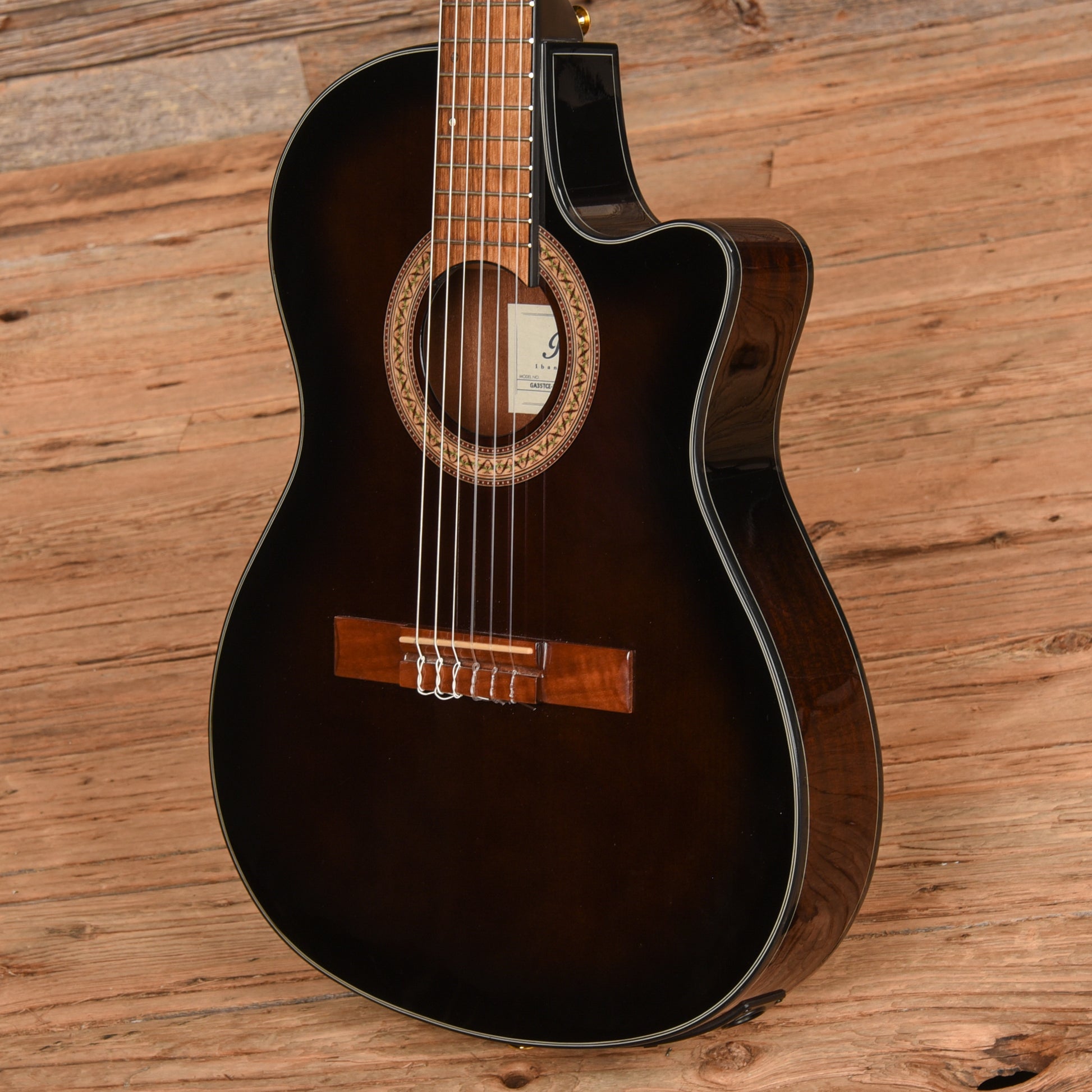 Ibanez GA35TCE Sunburst 2022 Acoustic Guitars / Classical