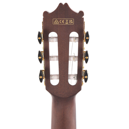 Ibanez GA35TCESRR Thinline Cutaway Classical Acoustic-Electric Sapphire Red High Gloss Acoustic Guitars / Classical