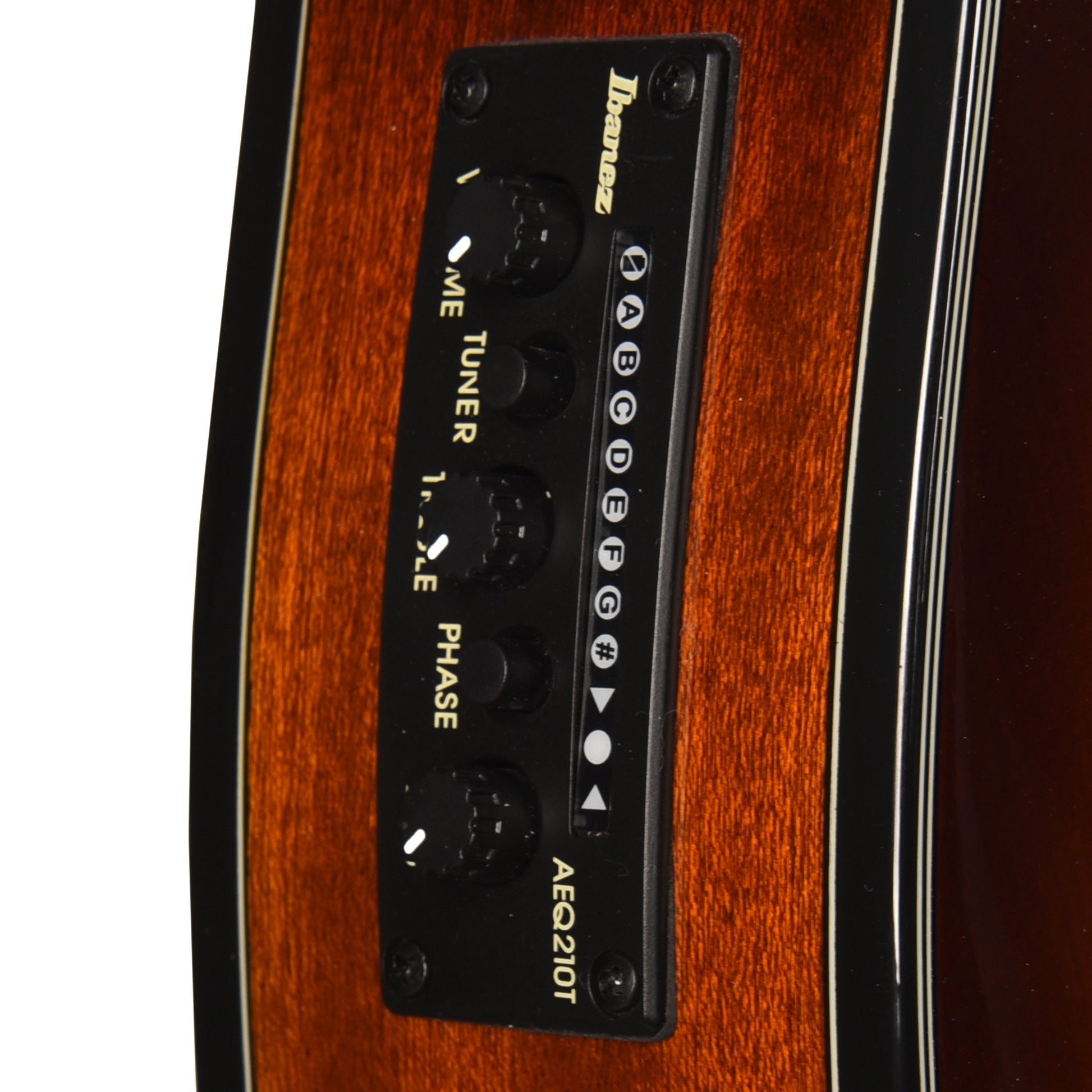 Ibanez GA35TCEVLS Thinline Cutaway Classical Acoustic-Electric Violin Sunburst High Gloss Acoustic Guitars / Classical