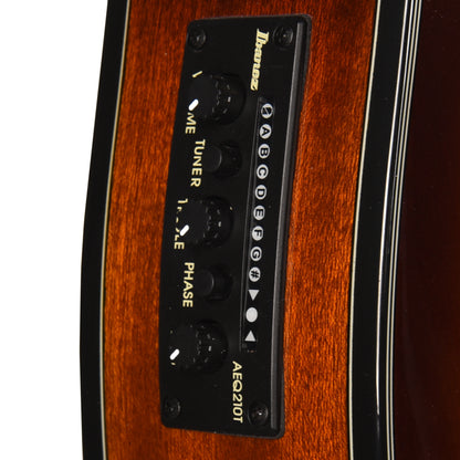 Ibanez GA35TCEVLS Thinline Cutaway Classical Acoustic-Electric Violin Sunburst High Gloss Acoustic Guitars / Classical