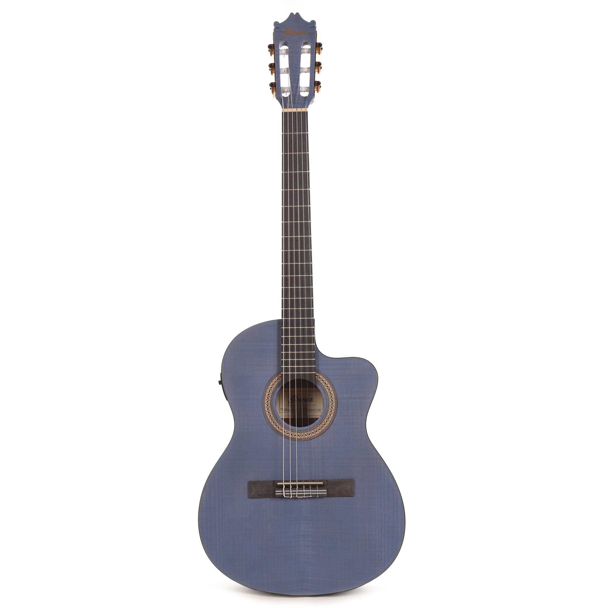 Ibanez GA5FMTCEOB Classical Acoustic Electric Guitar Open Pore Berry Acoustic Guitars / Classical