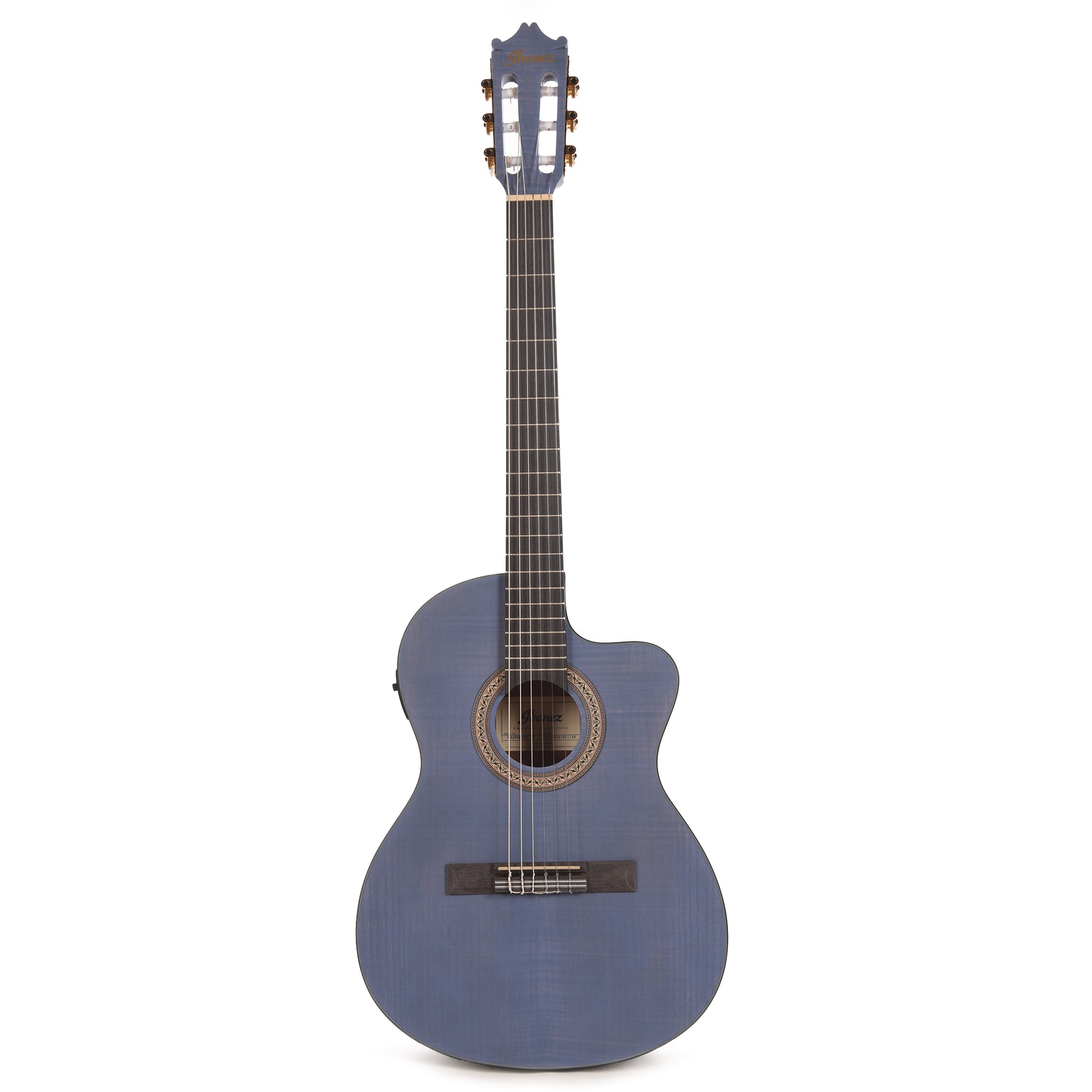 Ibanez GA5FMTCEOB Classical Acoustic Electric Guitar Open Pore Berry Acoustic Guitars / Classical