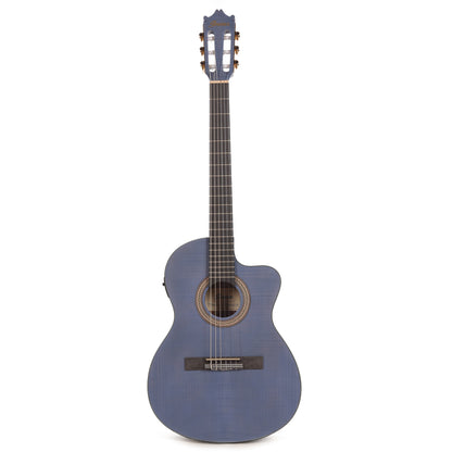 Ibanez GA5FMTCEOB Classical Acoustic Electric Guitar Open Pore Berry Acoustic Guitars / Classical