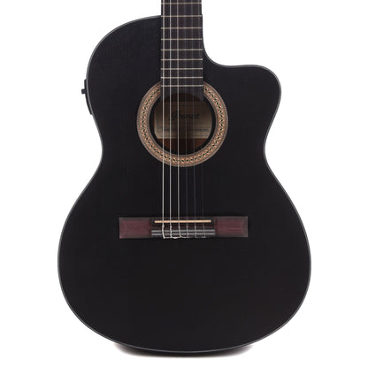 Ibanez GA5MHTCEWK Acoustic-Electric Guitar Weathered Black Open Pore Acoustic Guitars / Classical