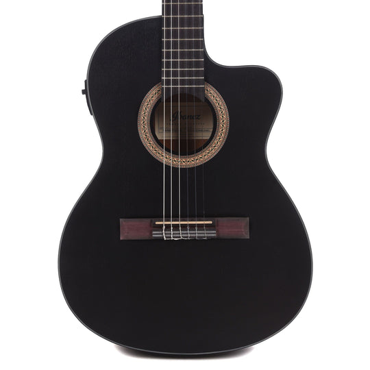 Ibanez GA5MHTCEWK Acoustic-Electric Guitar Weathered Black Open Pore Acoustic Guitars / Classical