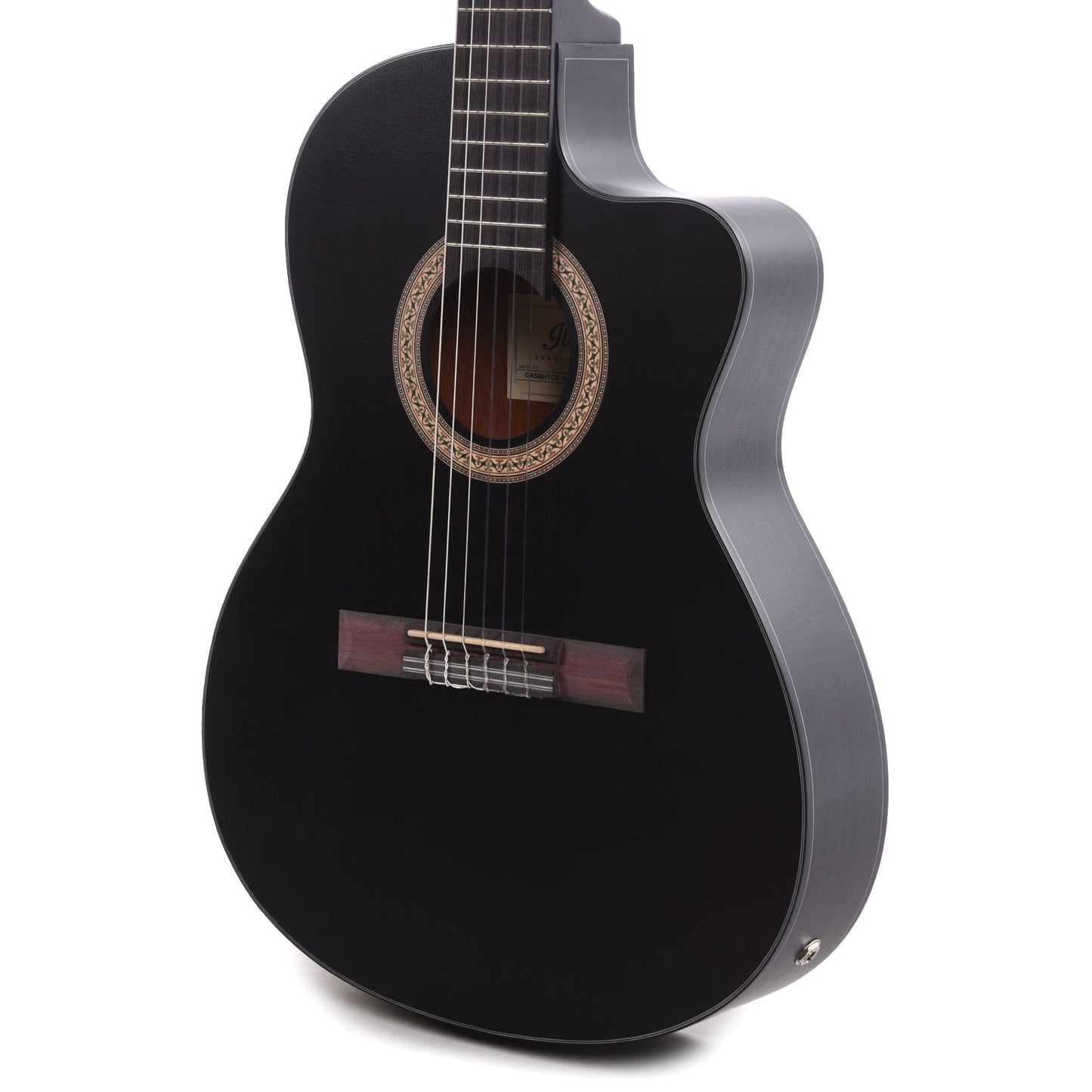 Ibanez GA5MHTCEWK Acoustic-Electric Guitar Weathered Black Open Pore Acoustic Guitars / Classical
