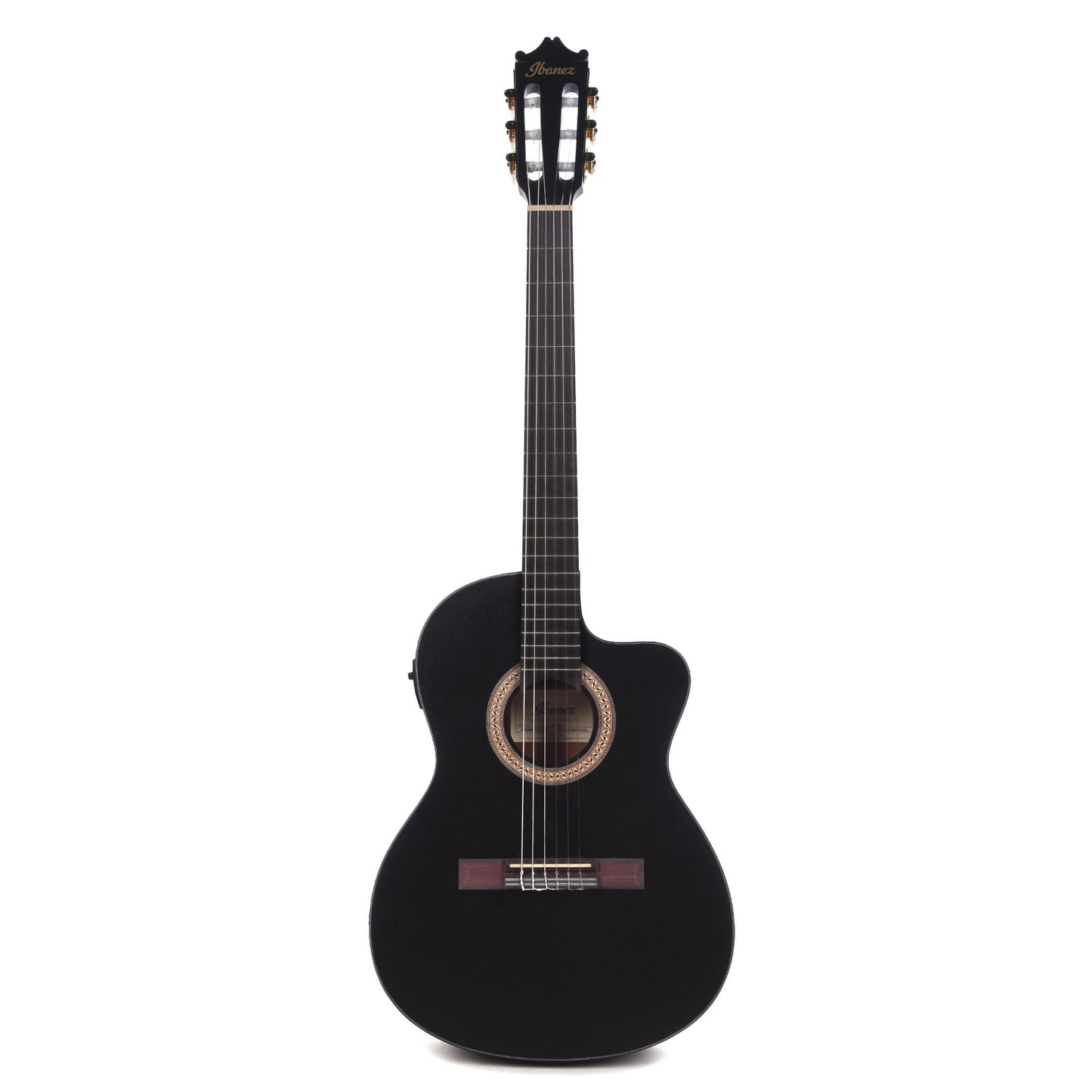 Ibanez GA5MHTCEWK Acoustic-Electric Guitar Weathered Black Open Pore Acoustic Guitars / Classical