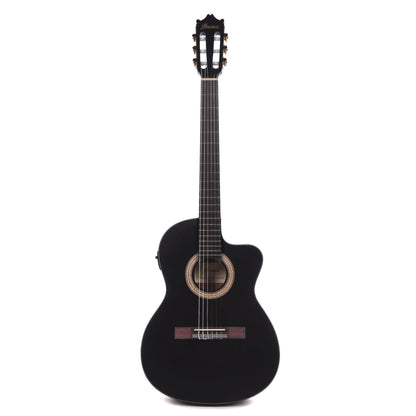 Ibanez GA5MHTCEWK Acoustic-Electric Guitar Weathered Black Open Pore Acoustic Guitars / Classical