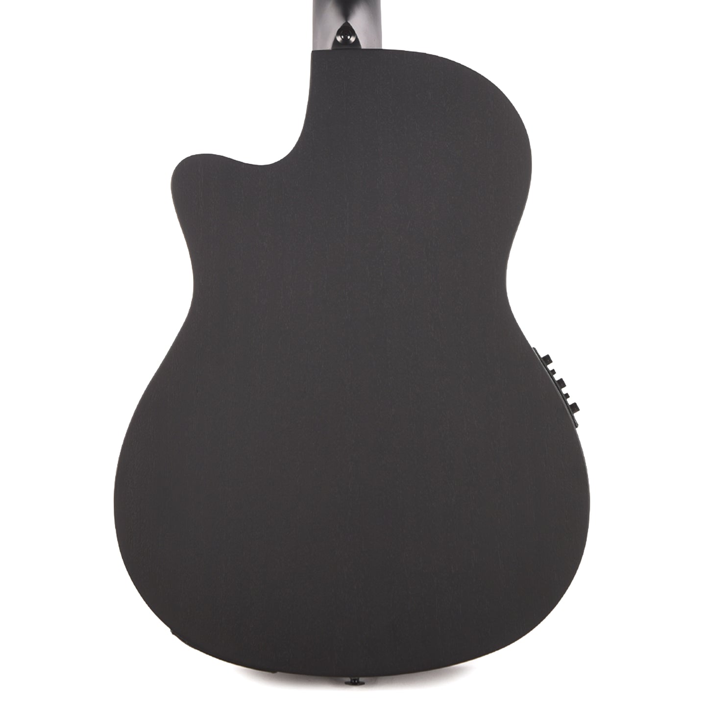 Ibanez GA621BOT Thinline Cutaway Classical Acoustic-Electric Guitar Black Out Acoustic Guitars / Classical