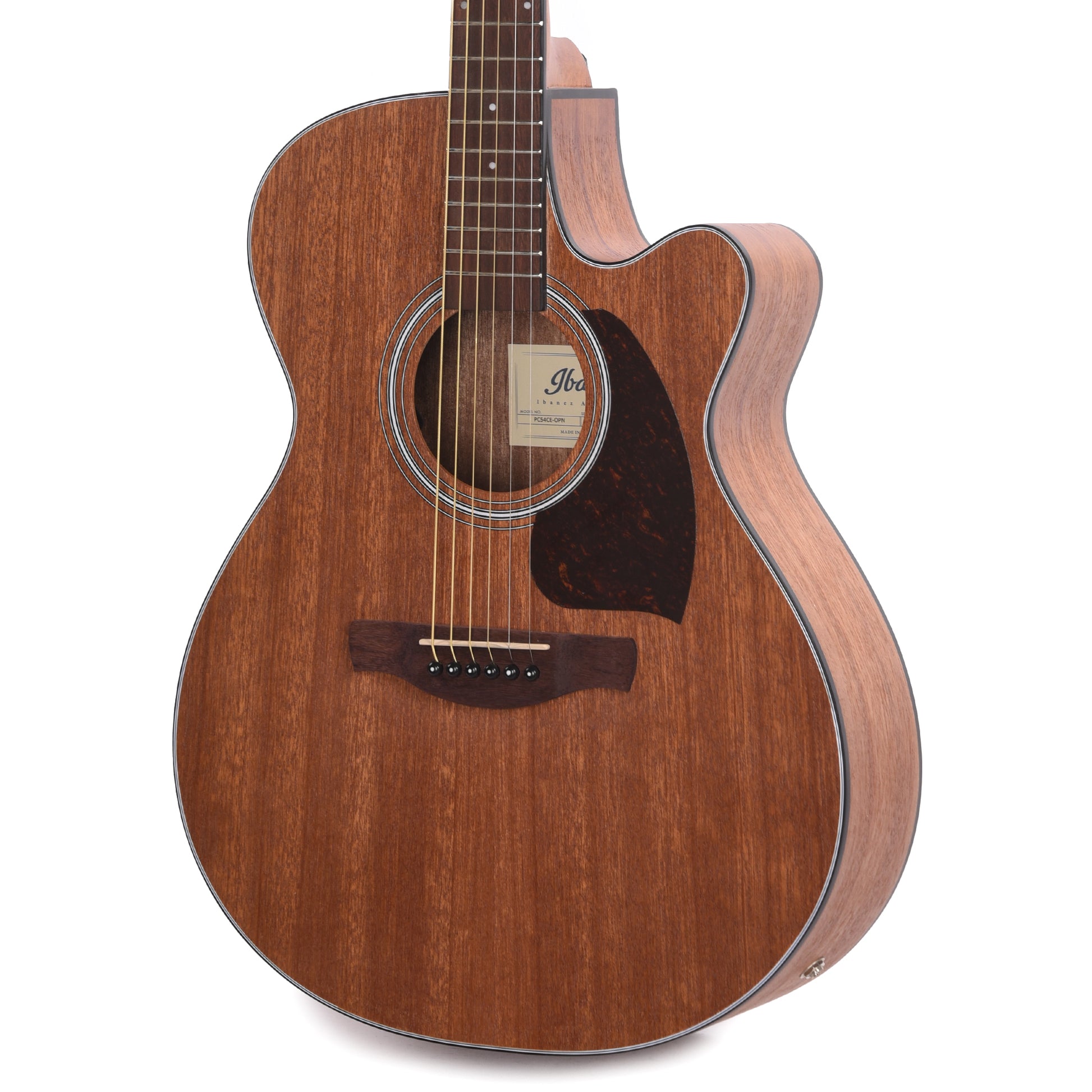 Ibanez PC54CEOPN Acoustic-Electric Guitar Open Pore Natural Acoustic Guitars / Classical
