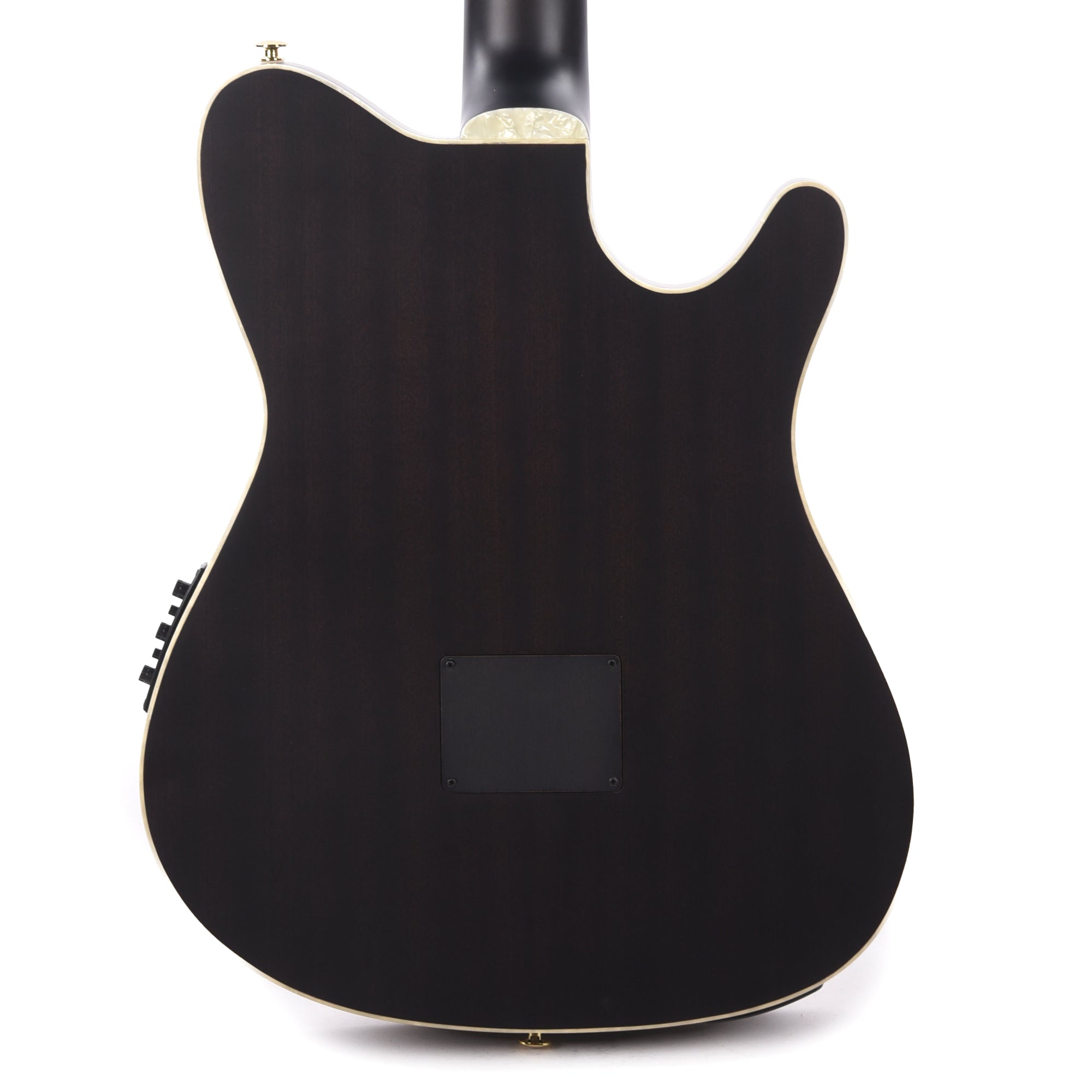 Ibanez TOD10LNTKF Tim Henson Signature Acoustic Electric Guitar Transparent Black Flat Left Handed Acoustic Guitars / Classical