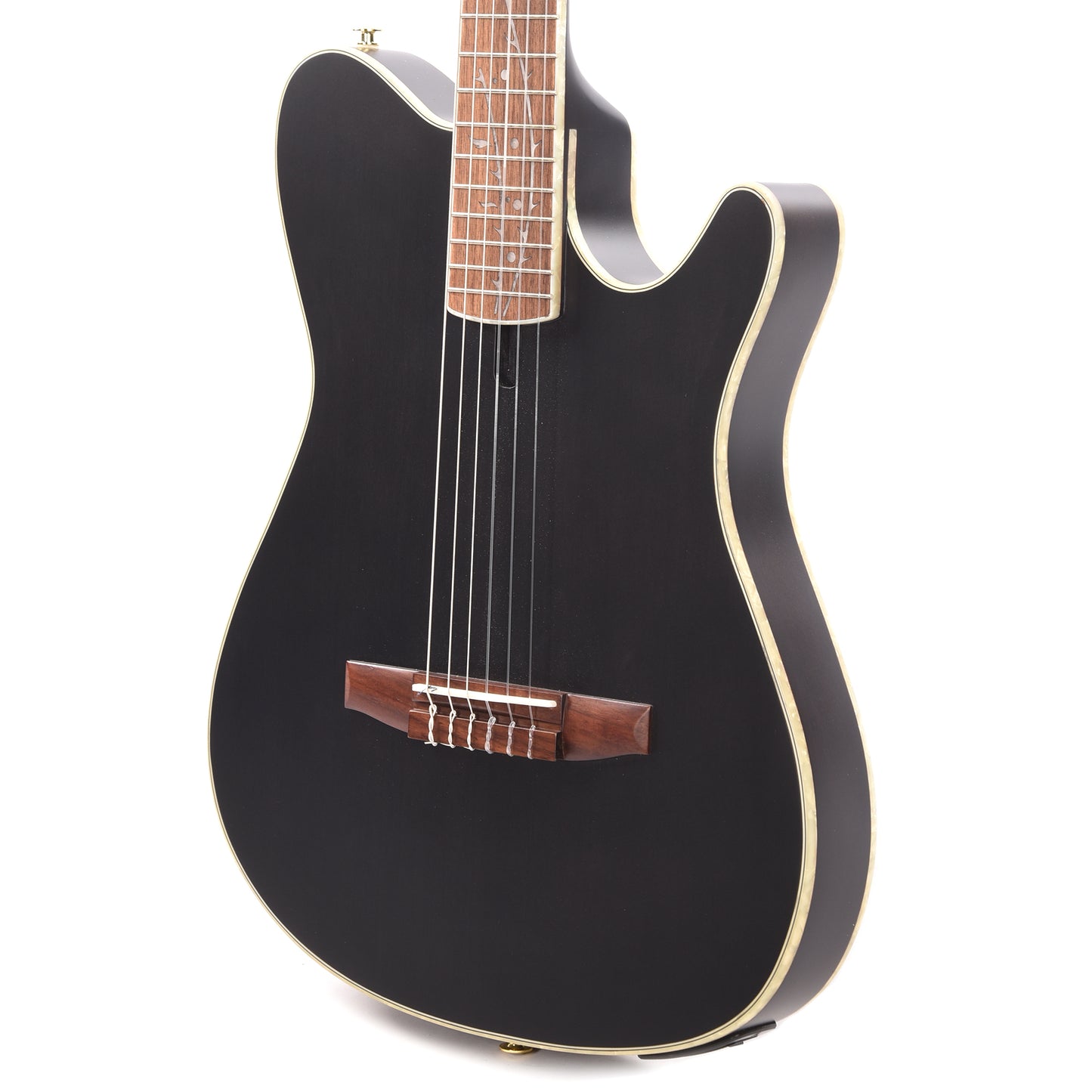 Ibanez TOD10NTKF Tim Henson Signature Transparent Black Flat Acoustic Guitars / Classical