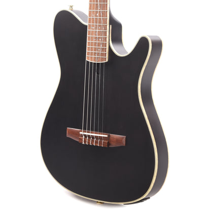 Ibanez TOD10NTKF Tim Henson Signature Transparent Black Flat Acoustic Guitars / Classical