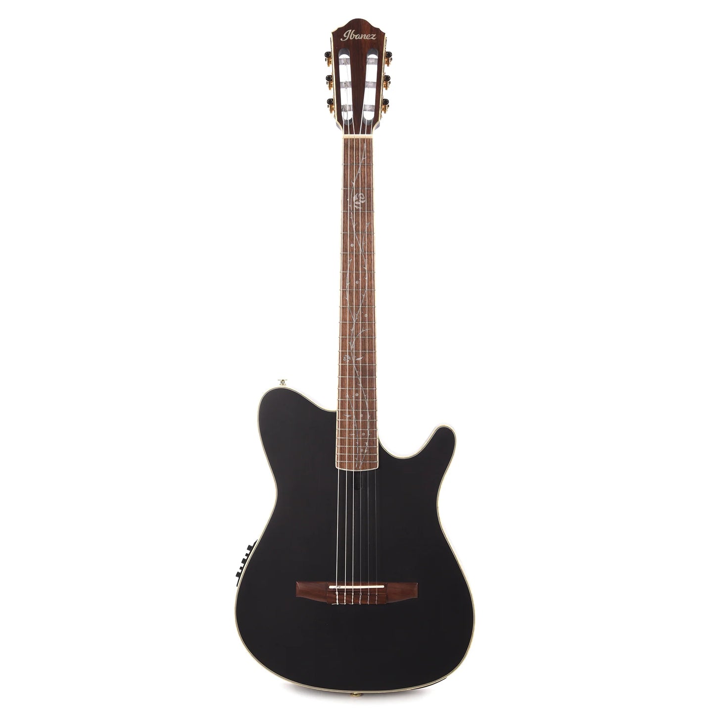Ibanez TOD10NTKF Tim Henson Signature Transparent Black Flat Acoustic Guitars / Classical