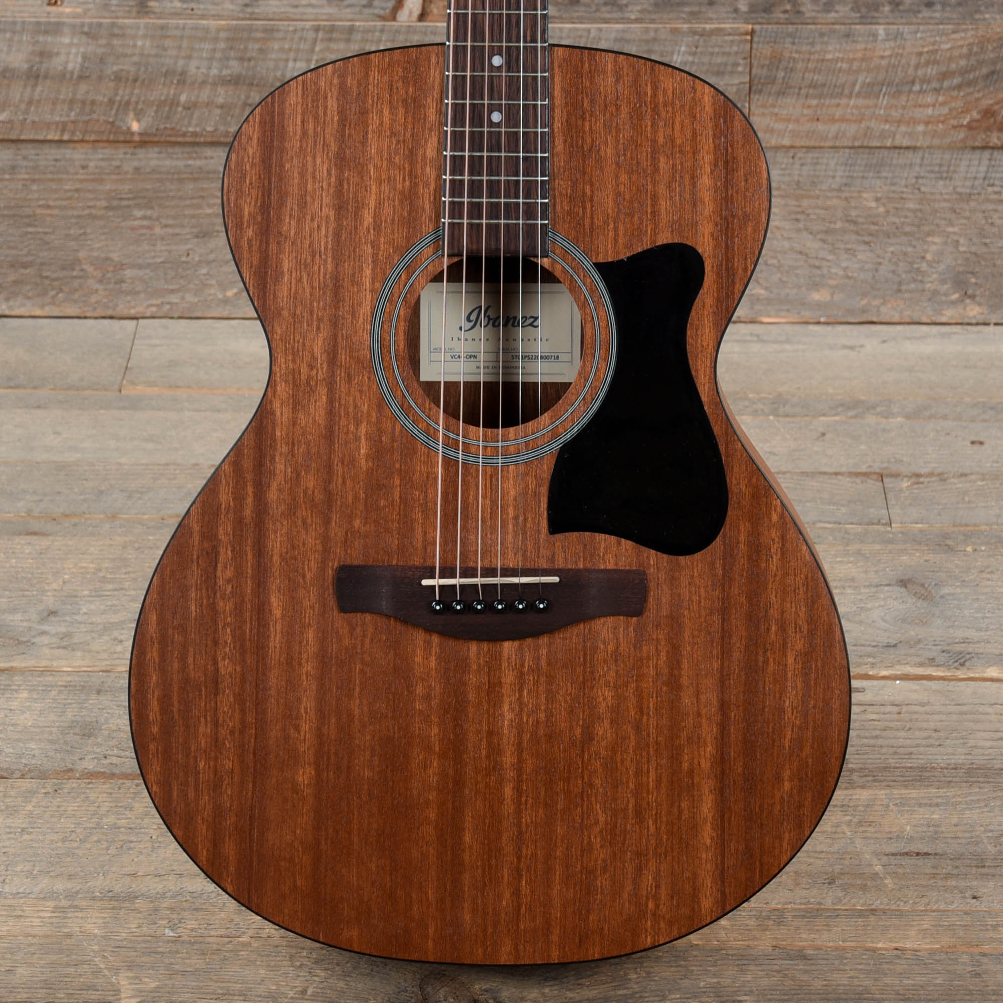 Ibanez VC44OPN Acoustic Meranti/Meranti Open Pore Natural Acoustic Guitars / Concert