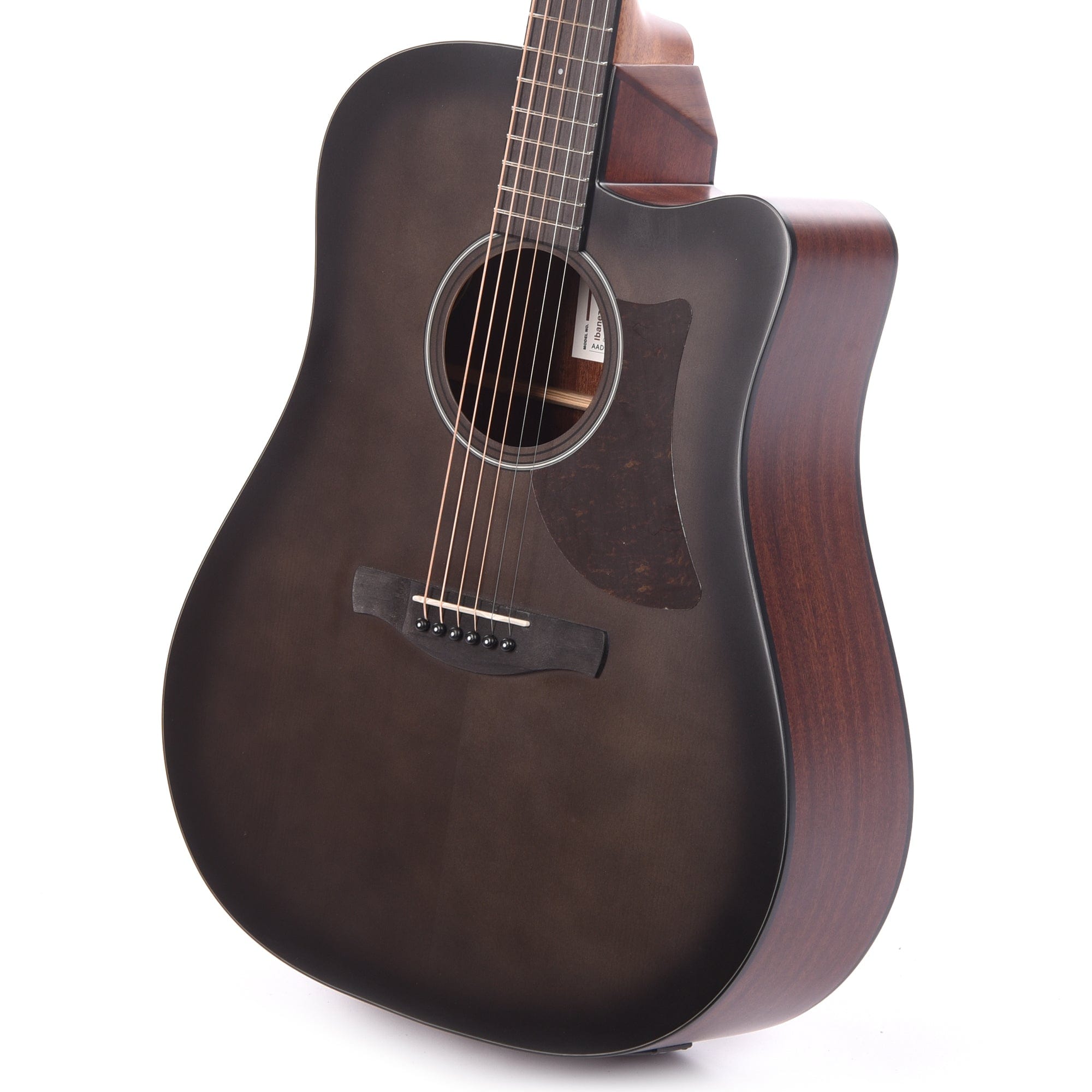 Ibanez AAD50CETCB Acoustic Guitar Transparent Charcoal Burst Low Gloss Acoustic Guitars / Dreadnought