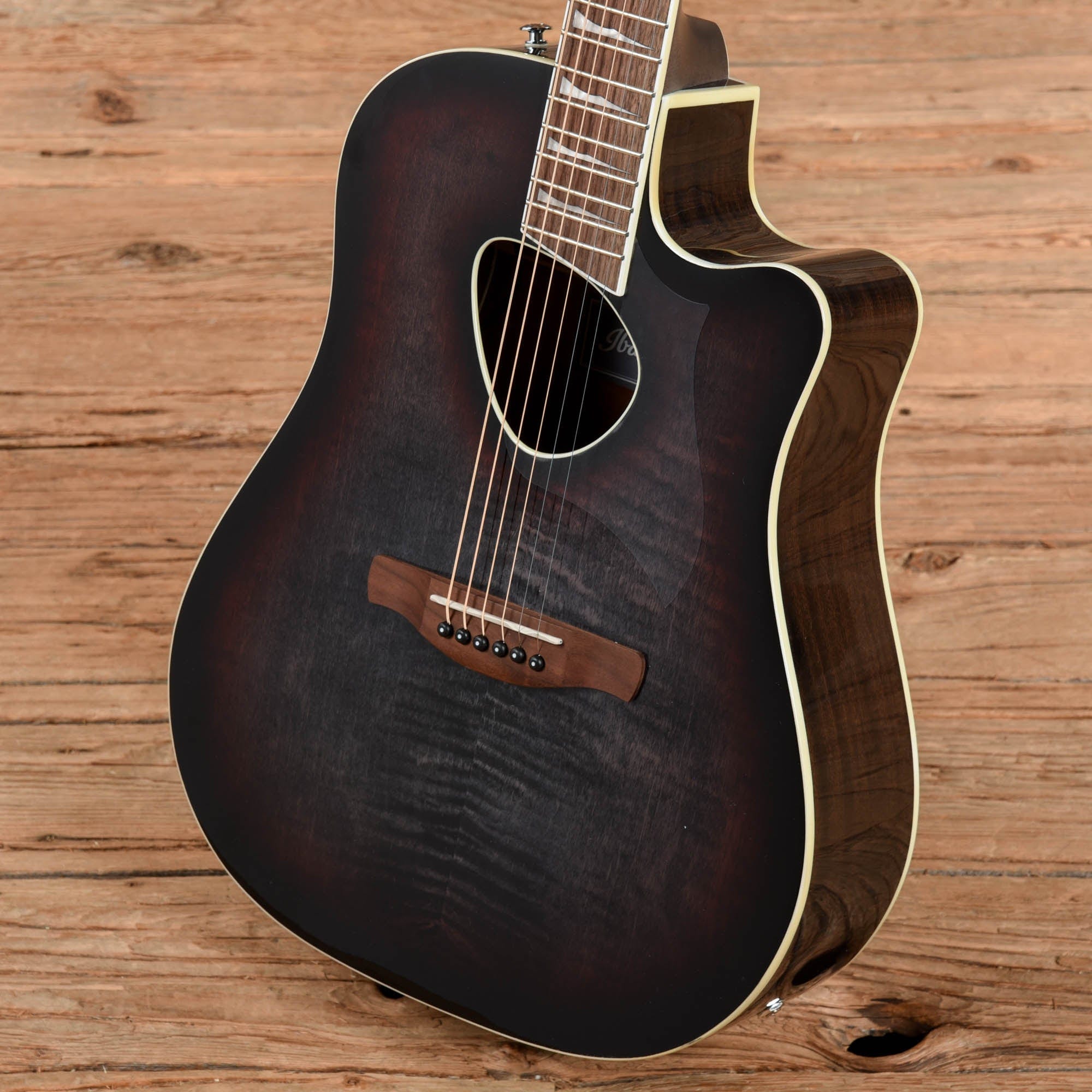 Ibanez ALT30FM Acoustic Red Doom Burst High Gloss Acoustic Guitars / Dreadnought