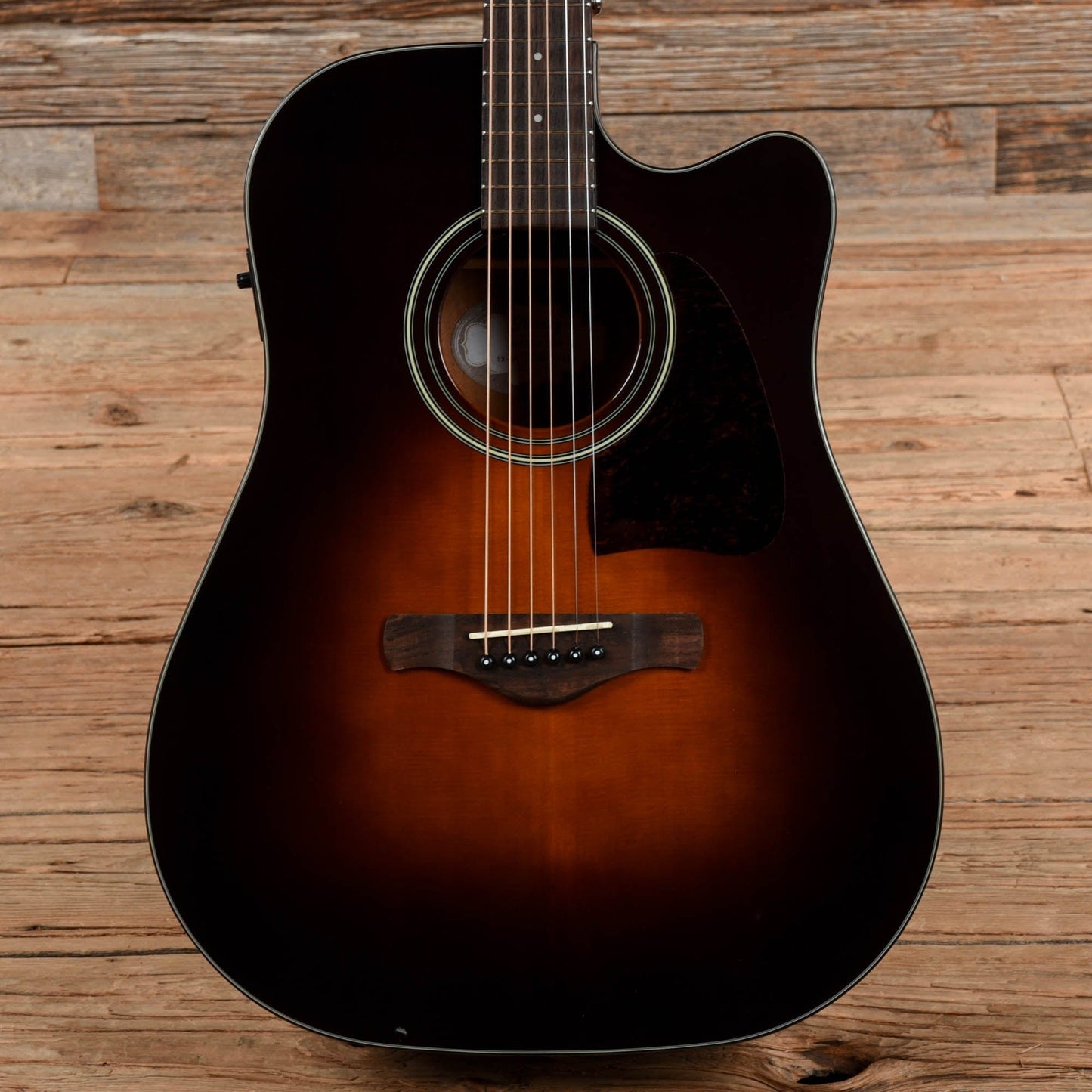 Ibanez AW400CE Sunburst Acoustic Guitars / Dreadnought