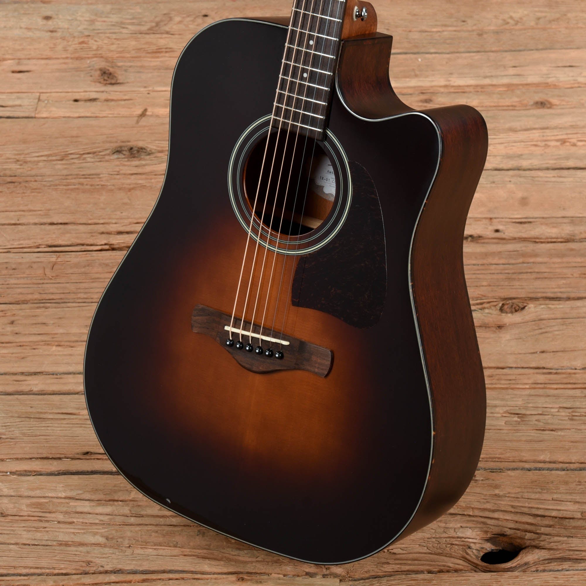 Ibanez AW400CE Sunburst Acoustic Guitars / Dreadnought