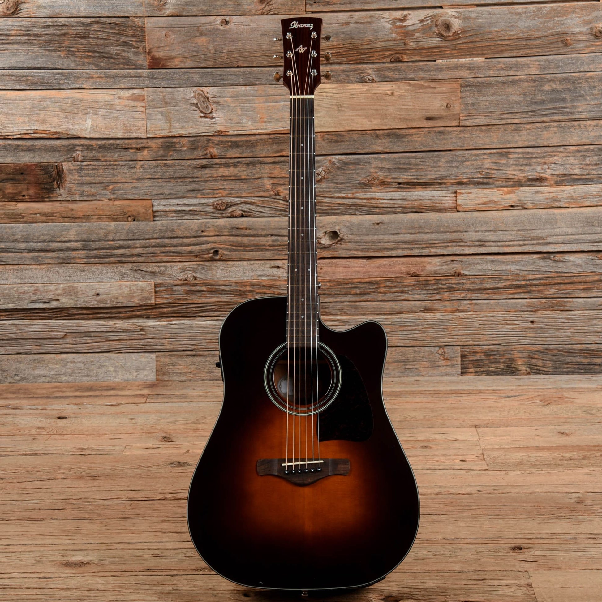 Ibanez AW400CE Sunburst Acoustic Guitars / Dreadnought
