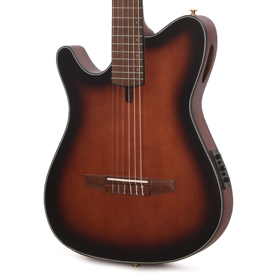 Ibanez FRH10LNBSF Acoustic Electric Guitar Brown Sunburst Flat Left Handed Acoustic Guitars / Dreadnought