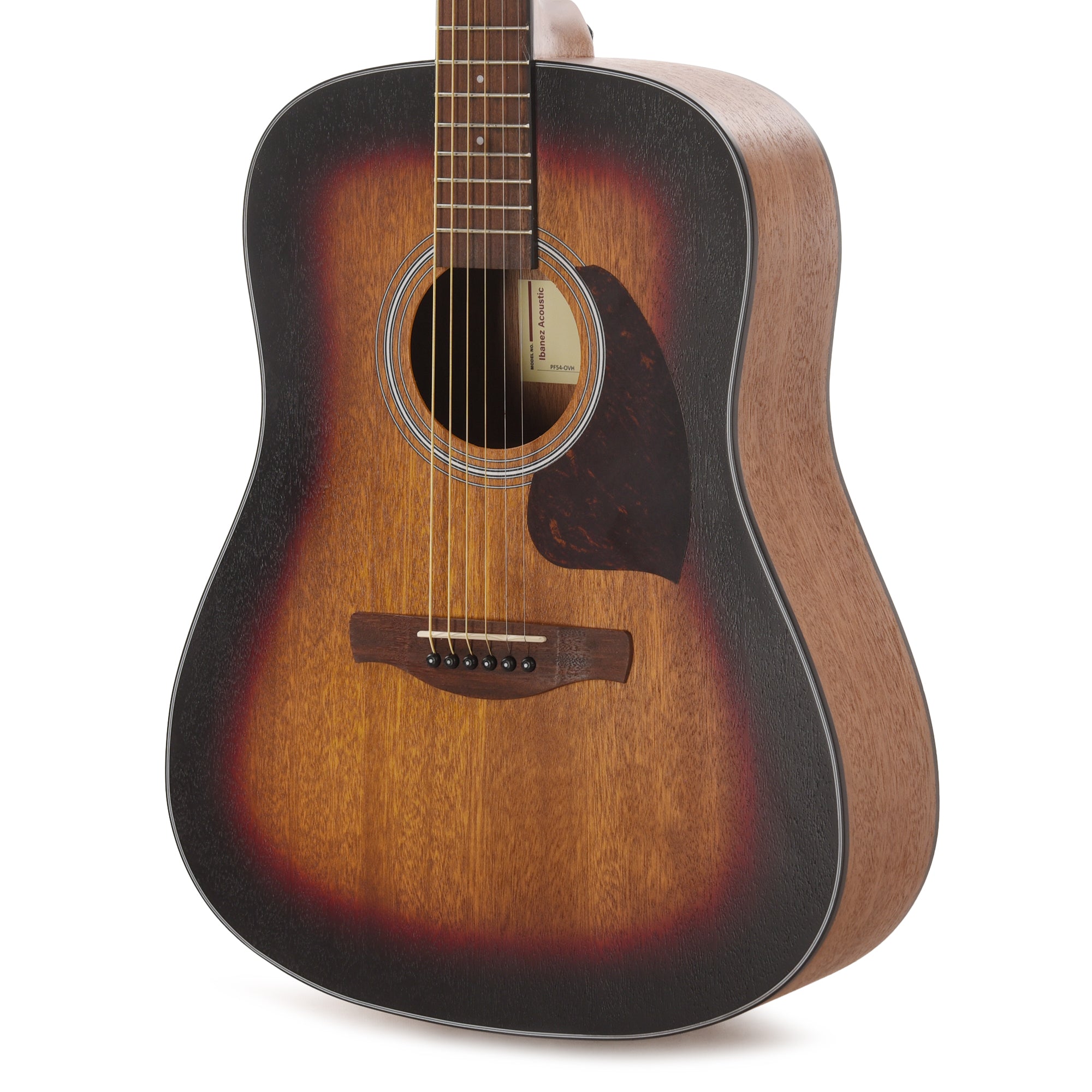 Ibanez PF54OVH Acoustic Guitar Dreadnought Open Pore Vintage Sunburst Acoustic Guitars / Dreadnought