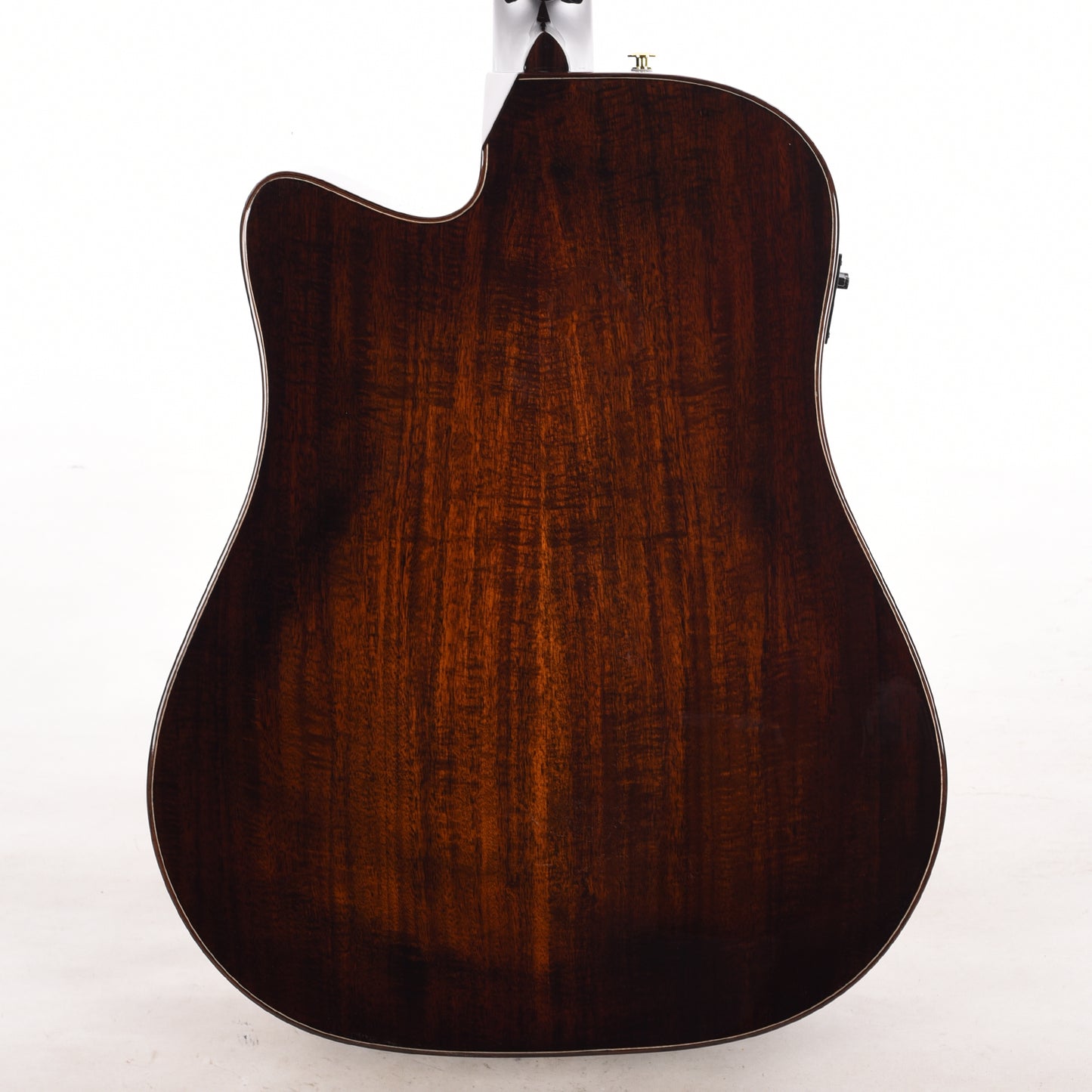 Ibanez AAD361CETKR Grand Dreadnought Cutaway Acoustic-Electric Guitar Transparent Black High Gloss Acoustic Guitars