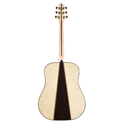 Ibanez AAD371EATW Grand Dreadnought Acoustic-Electric Guitar Antique White High Gloss Acoustic Guitars