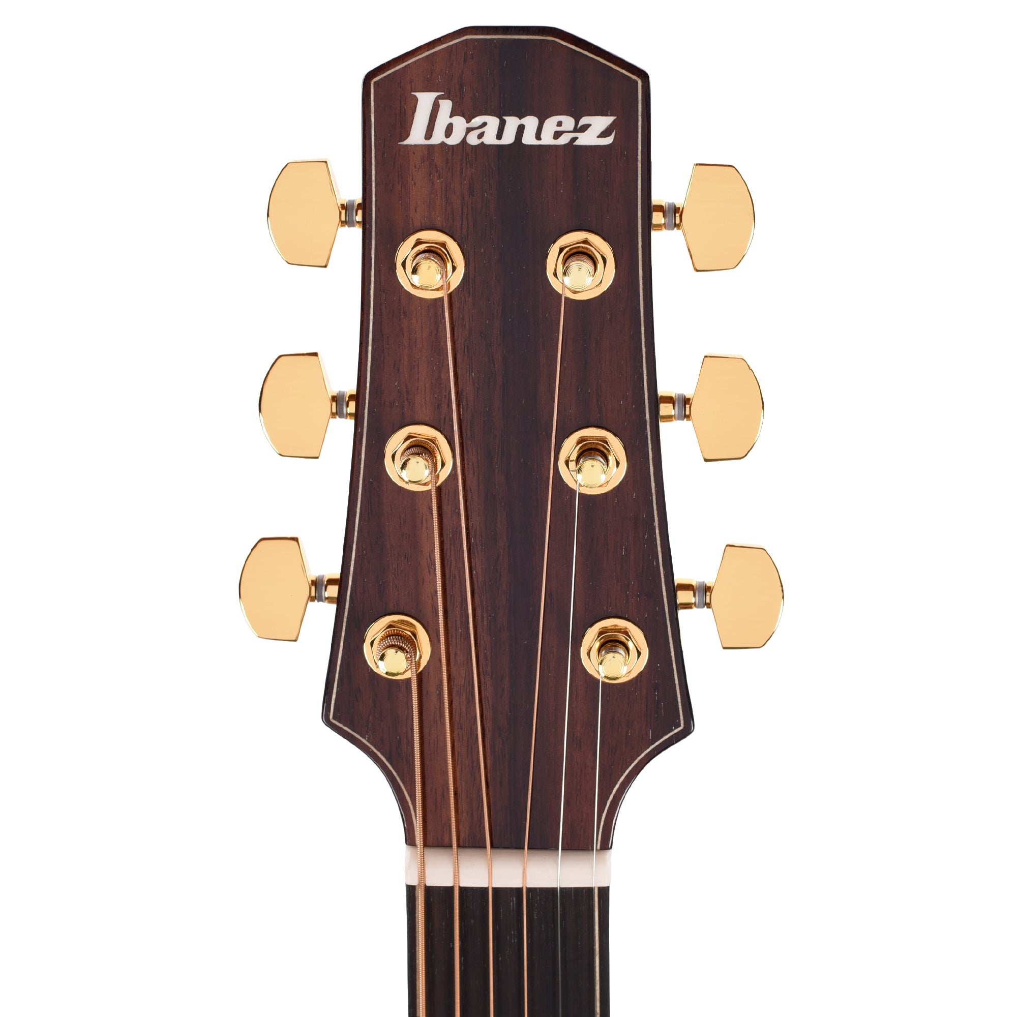 Ibanez AAD381CENT Grand Dreadnought Cutaway Acoustic-Electric Guitar Natural High Gloss Acoustic Guitars