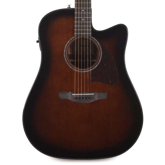 Ibanez AAD51CEDVS Grand Dreadnought Acoustic-Electric Guitar Dark Violin Sunburst High Gloss Acoustic Guitars