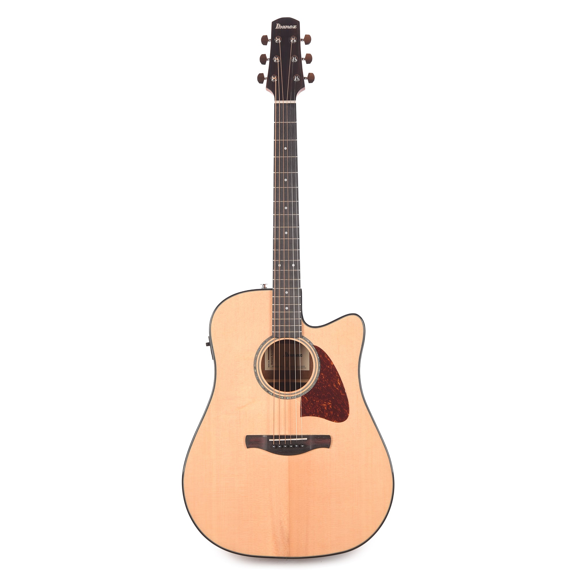 Ibanez AAD51CENT Grand Dreadnought Acoustic-Electric Guitar Natural High Gloss Acoustic Guitars