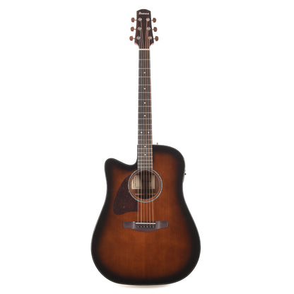 Ibanez AAD51LCEDVS Grand Dreadnought Acoustic-Electric Guitar Dark Violin Sunburst High Gloss Left-Handed Acoustic Guitars