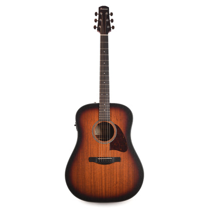 Ibanez AAD54EOMH Grand Dreadnought Acoustic-Electric Guitar Open Pore Mahogany Sunburst Acoustic Guitars