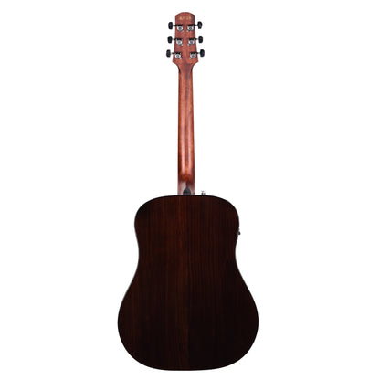 Ibanez AAD58ENT Grand Dreadnought Acoustic-Electric Guitar Natural High Gloss Acoustic Guitars