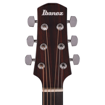 Ibanez AAD58ENT Grand Dreadnought Acoustic-Electric Guitar Natural High Gloss Acoustic Guitars