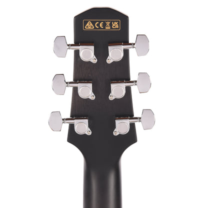 Ibanez AAD77CETKS Grand Dreadnought Acoustic-Electric Guitar Transparent Black Sunburst High Gloss Acoustic Guitars