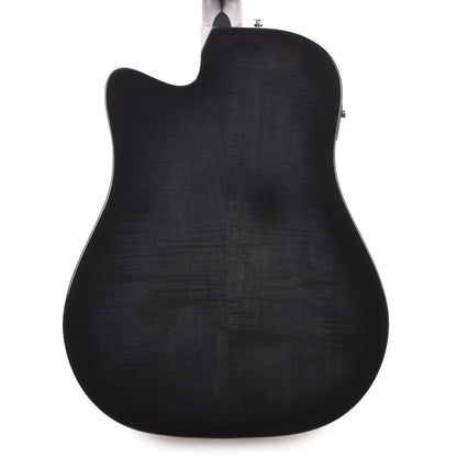 Ibanez AAD77CETKS Grand Dreadnought Acoustic-Electric Guitar Transparent Black Sunburst High Gloss Acoustic Guitars