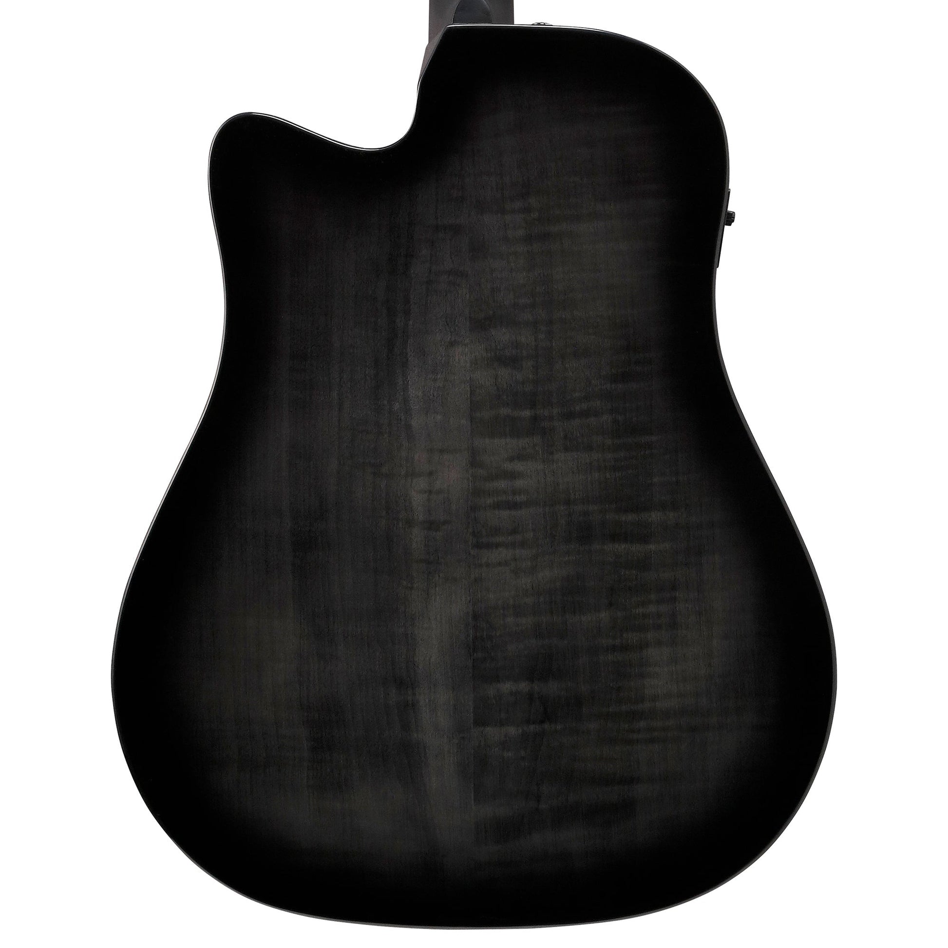 Ibanez AAD77CETKS Grand Dreadnought Acoustic-Electric Guitar Transparent Black Sunburst High Gloss Acoustic Guitars