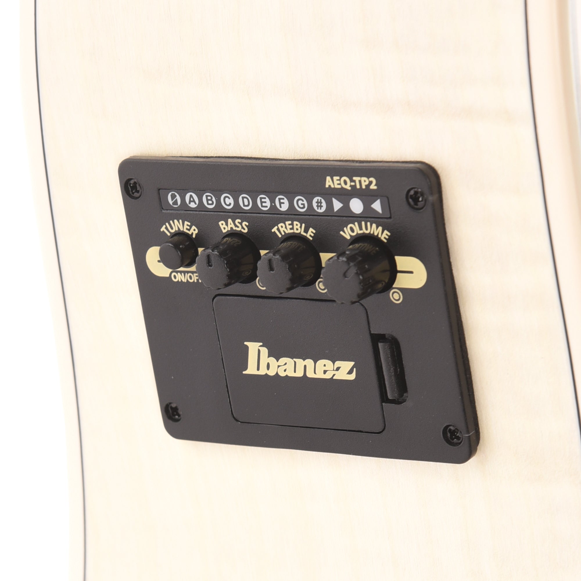 Ibanez AAD77M1EOAW Grand Dreadnought Acoustic-Electric Guitar Open Pore Antique White Acoustic Guitars