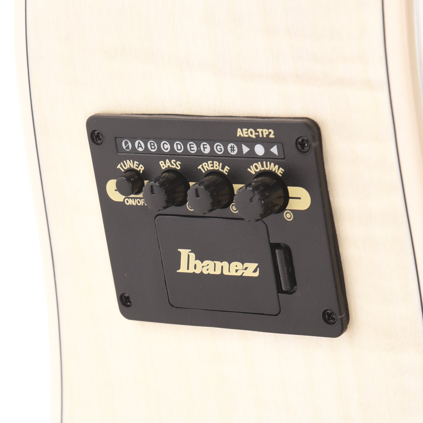 Ibanez AAD77M1EOAW Grand Dreadnought Acoustic-Electric Guitar Open Pore Antique White Acoustic Guitars