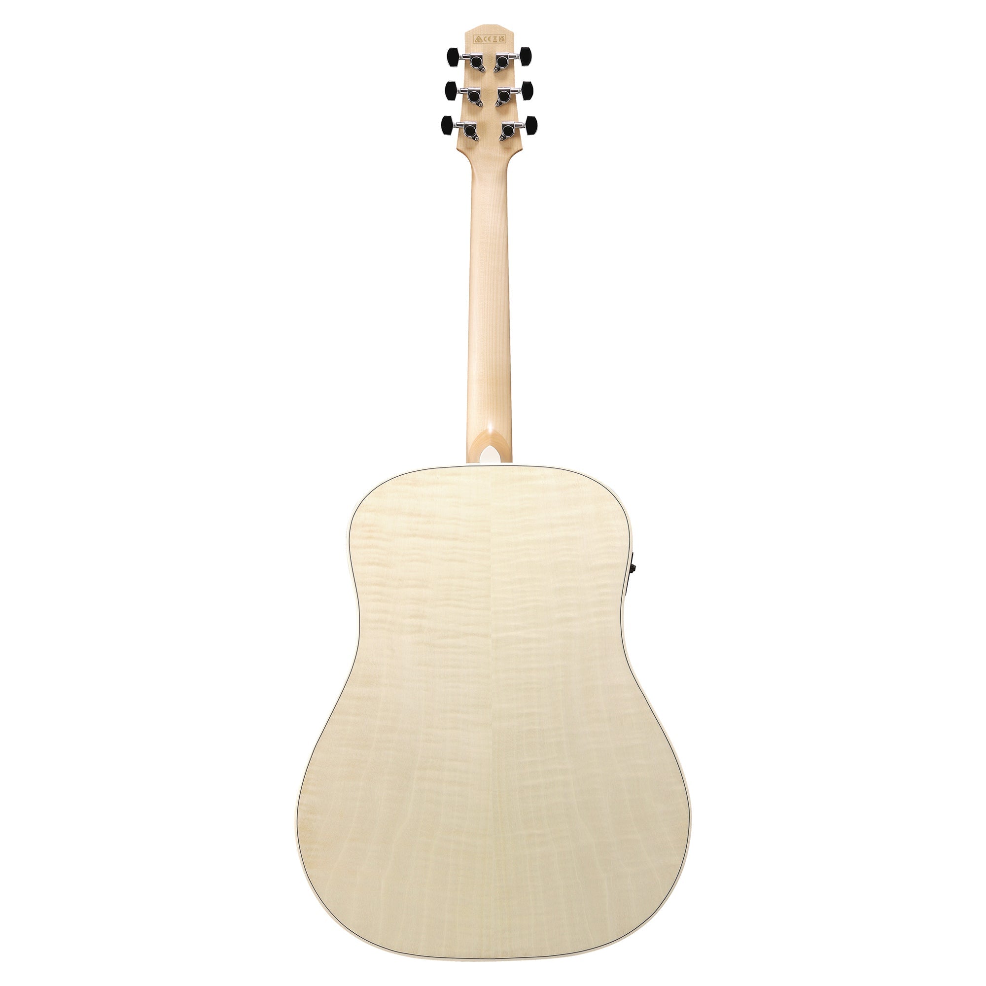 Ibanez AAD77M1EOAW Grand Dreadnought Acoustic-Electric Guitar Open Pore Antique White Acoustic Guitars