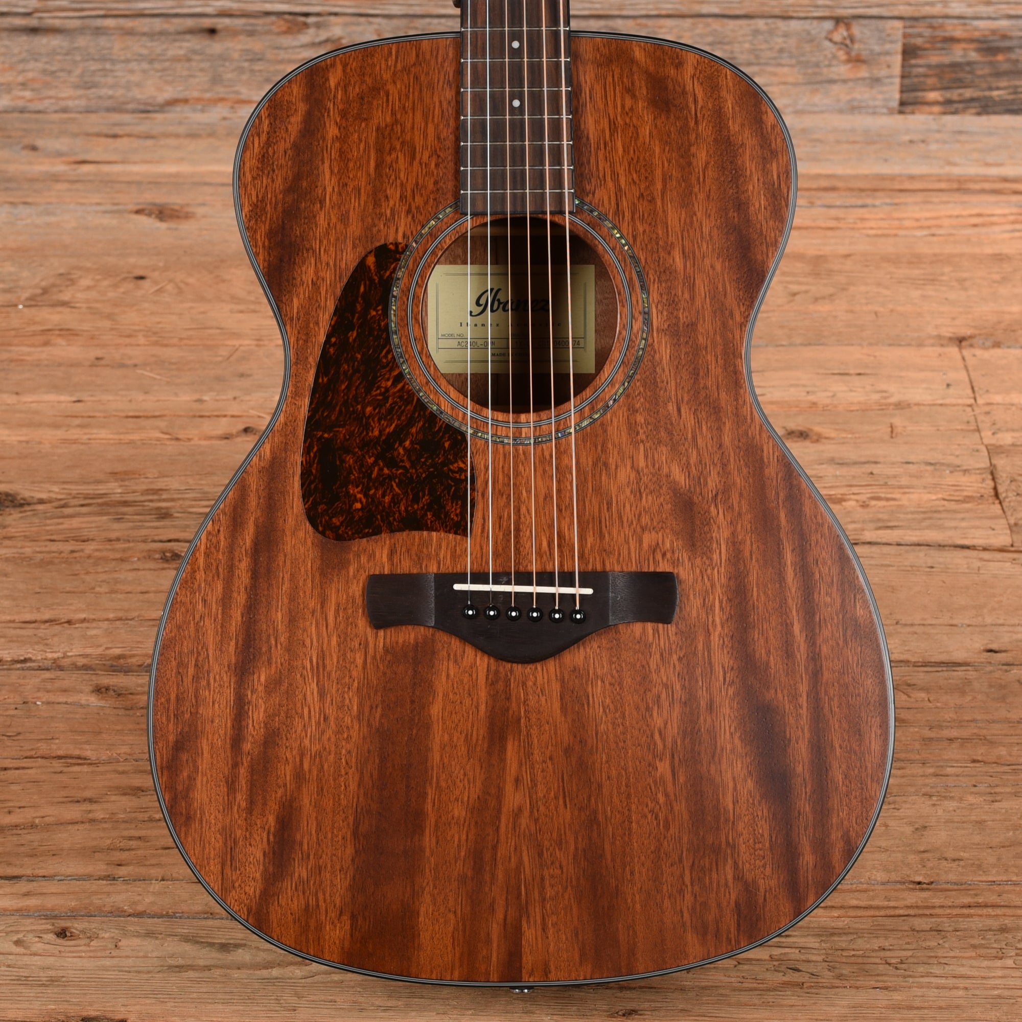 Ibanez AC240L-OPN Mahogany 2017 LEFTY Acoustic Guitars