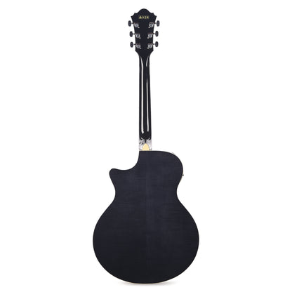 Ibanez AE170TBK AE Acoustic Electric Guitar Transparent Black High Gloss Acoustic Guitars