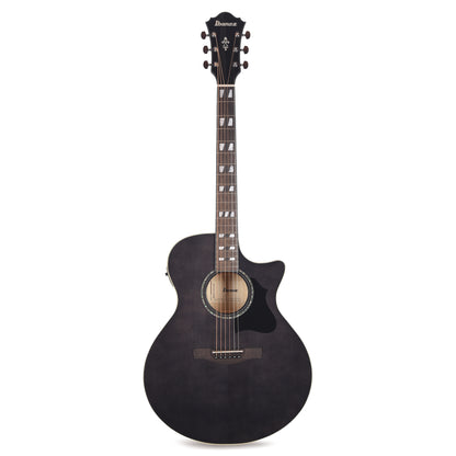 Ibanez AE170TBK AE Acoustic Electric Guitar Transparent Black High Gloss Acoustic Guitars