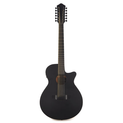 Ibanez AEG1221BOT AEG 12-String Acoustic-Electric Guitar Black Out Acoustic Guitars