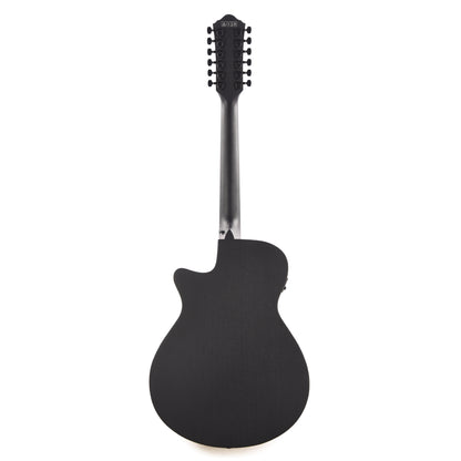 Ibanez AEG1221BOT AEG 12-String Acoustic-Electric Guitar Black Out Acoustic Guitars