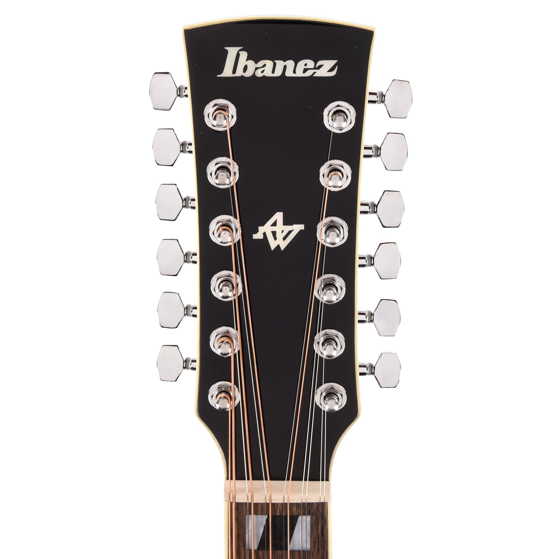 Ibanez AJ7012M1EBK Jumbo 12-String Acoustic-Electric Guitar Black High Gloss Acoustic Guitars