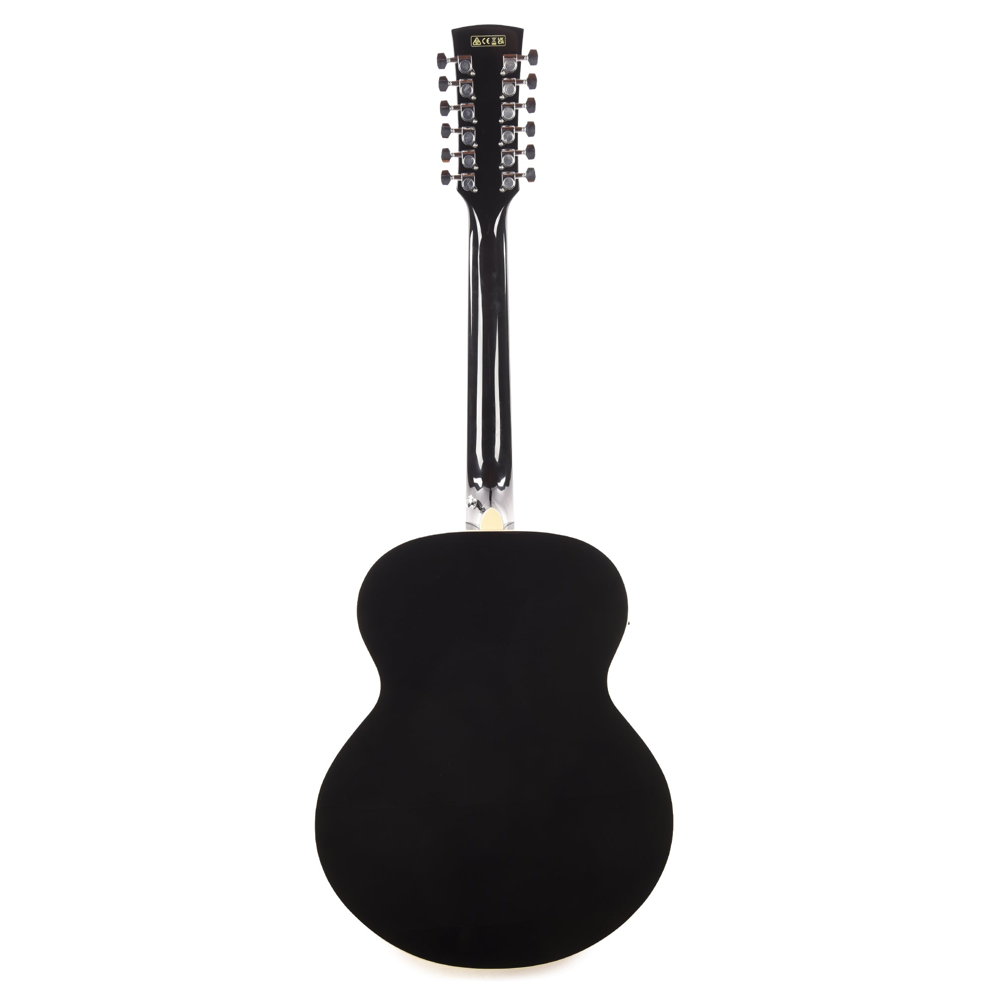 Ibanez AJ7012M1EBK Jumbo 12-String Acoustic-Electric Guitar Black High Gloss Acoustic Guitars