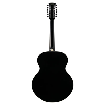 Ibanez AJ7012M1EBK Jumbo 12-String Acoustic-Electric Guitar Black High Gloss Acoustic Guitars